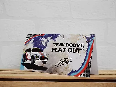 Colin McRae Greeting Cards WRC Cards Ford Focus RS Ford Cards Rally Cards • £4