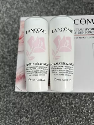 ⭐️ Lancôme Comforting Make Up Milk Remover 100ml - 2 X 50ml Bottles - Brand New • £13.75