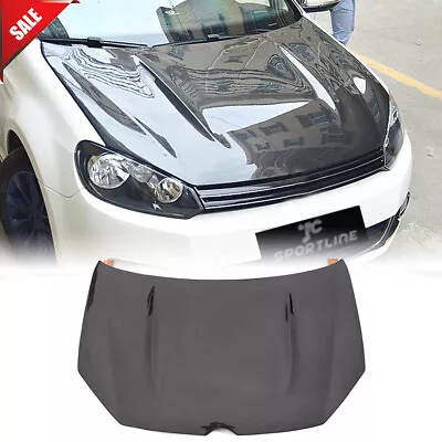 Carbon Fiber Front Engine Bonnet Hood Cover Fit For VW GOLF 6 MK 6 /GTI/ R 10-13 • $1834.58