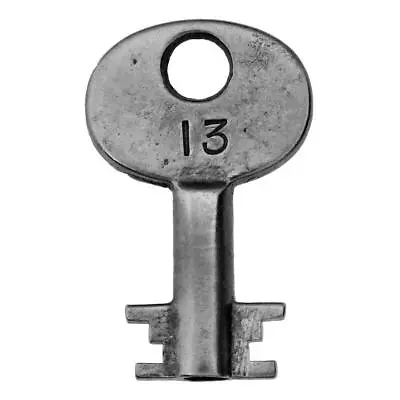 Vintage Key - UNION Code 13 DOUBLE BIT Padlock Key 37mm - Ref.k937 • £10