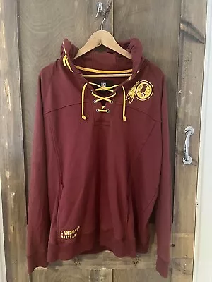 NFL PRO LINE Washington REDSKINS Steele Pullover HOODIE Jacket Sz XL • £20