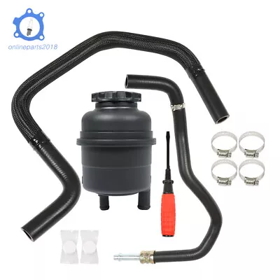 For BMW E39 1995-2003 1996-2004 Power Steering Reservoir & Hose Kit 32411097164 • $27.29