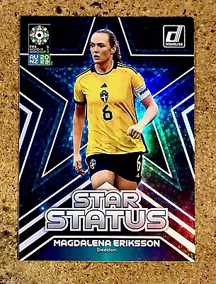 2023 Donruss FIFA Women's World Cup Soccer Star Status Magdalena Eriksson #21 • $2.50