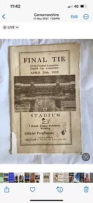 1925 F.A. Cup Final Programme • £950