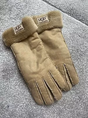 Ugg Australia Gloves One Size Women's Fur Lined Winter Real Sheepskin RRP £163  • £35