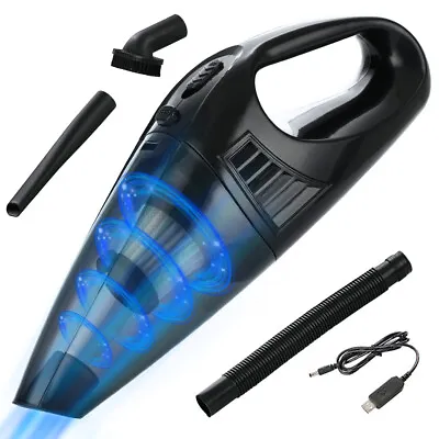 $21.88 • Buy Cordless Handheld Vacuum Cleaner Small Mini Portable Car Auto Home Wireless New