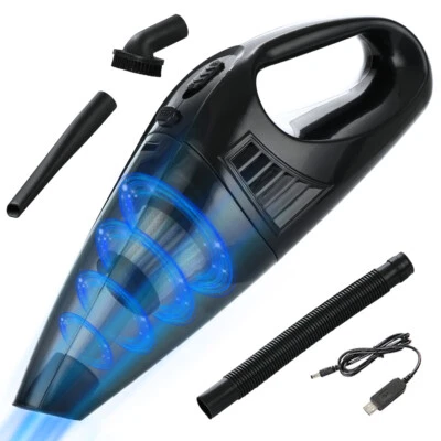 $21.88 • Buy Cordless Handheld Vacuum Cleaner Small Mini Portable Car Auto Home Wireless New