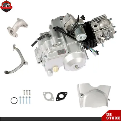 4 Stroke 125cc ATV Engine Motor 3-Speed Semi Auto W/ Reverse Electric Start • $179.89