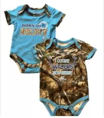 Infants Clothing 2 Pc Mossy Oak Size 0-3 Months • $6