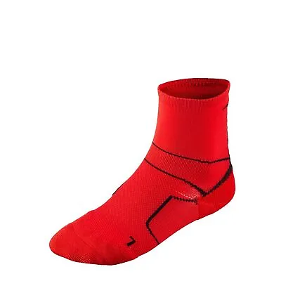 Mizuno Unisex Endura Trail Socks - Red / Black // RRP £12.99 • $8.83