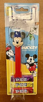 PEZ Mickey Mouse With Sorcerer’s Apprentice Hat Mint On NEW Card Arrived 4/18/24 • $9.98