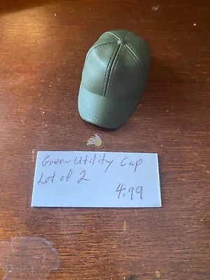 1:6 Scale GI Joe Loose Gear Accessories Plastic Green Utility Cap • $4.99