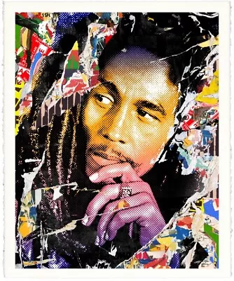 Mr Brainwash Could We Be Love Bob Marley Print Poster /79 • $4000