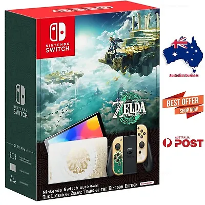 Nintendo Switch OLED Model The Legend Of Zelda Tears Of The Kingdom Edition • $549.50