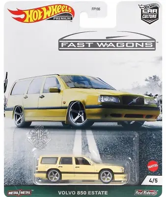 2021 Hot Wheels Car Culture  Fast Wagons  Volvo 850 Estate Wagon 1/64 Scale • $11.99