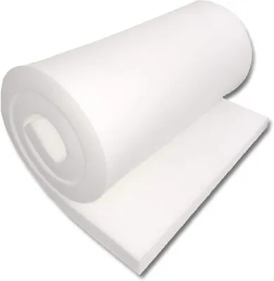 FOAM UPHOLSTERY FOAM SHEETS/PIECES CUT TO 60 X20  X Any Thickness 1/2  TO 6  • £24.99