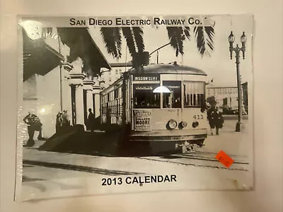 San Diego Electric Railway Co. 2013 Calendar BRAND NEW & SEALED • £11.54