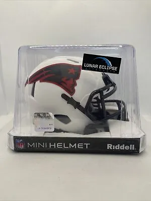 New England Patriots Riddell Lunar Eclipse Mini Football Helmet • $24.50