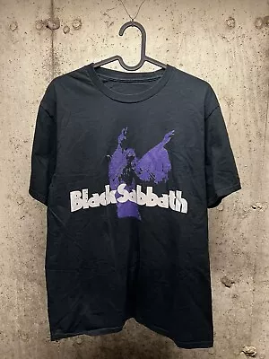 Black Sabbath Vintage Rock Band Tee 2002 Large Y2K 2000s Ozzy Osbourne M • $30