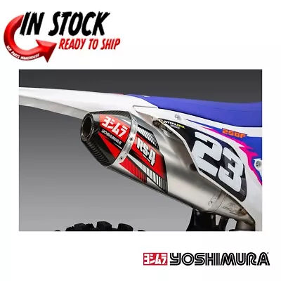 Yoshimura Slip-on Exhaust Rs-4 Ss/al/cf Yamaha 2024 Yz250f 231032d320 • $529