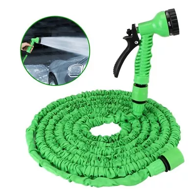 150FT Expandable Garden Hose Flexible Garden Water Hose 6Spraying Mode Water Gun • $33