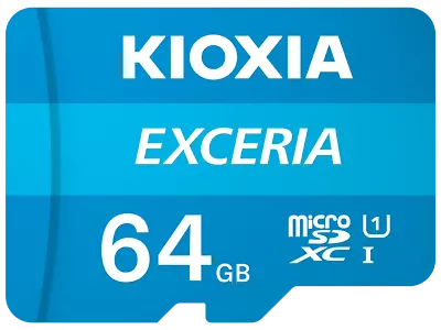 TOSHIBA KIOXIA EXCERIA 64GB Micro SD 100MB/s • $13.88