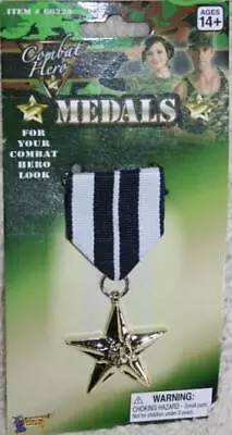 Combat Hero Single Military Medal Costume Accessory • $5.99