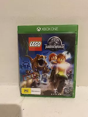 Lego Jurassic World - Xbox One With Manual  FREE SHIPPING ✅ • $14.25