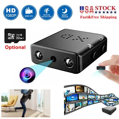 32GB HD 1080P Mini Camera DVR Camcorder  Night Vision Motion Home Security Cam • $17.99