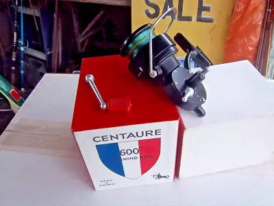 Vintage Centaure 600 Spinning Reel Made In France W/Original Box No Paperwork • $81