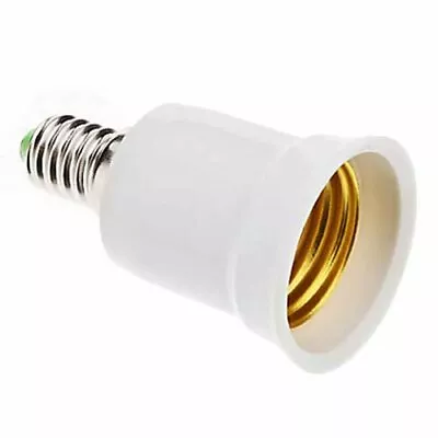 Small Edison Screw To Edison Screw Light Bulb Adaptor E14 SES ES E27 Lamp Holder • £5.50