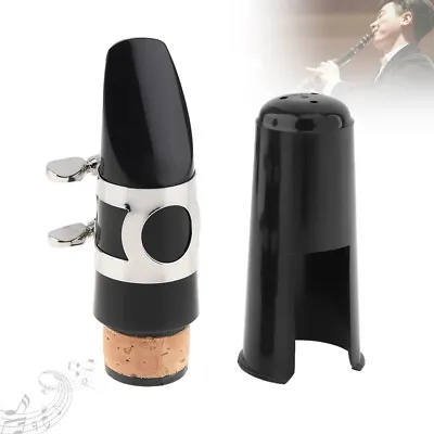 Bb Clarinet Mouthpiece Set With Cap Reed Metal Ligature Woodwind Parts • $11.14