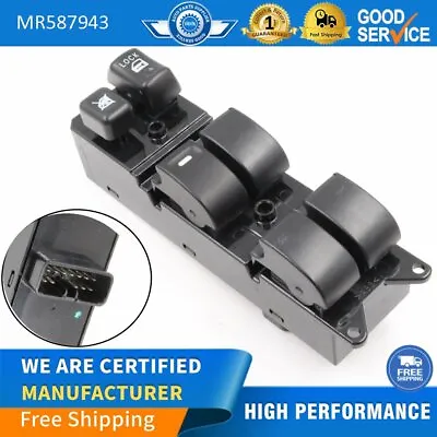 Driver Side Power Window Control Switch MR587943 For Mitsubishi Galant Endeavor • $19.85