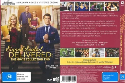 $44 • Buy 106d New Sealed Dvd Region 4 Signed, Sealed, Delivered: The Movie Collection 2 