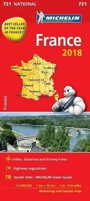 France 2018 National Map 721 • £5.50