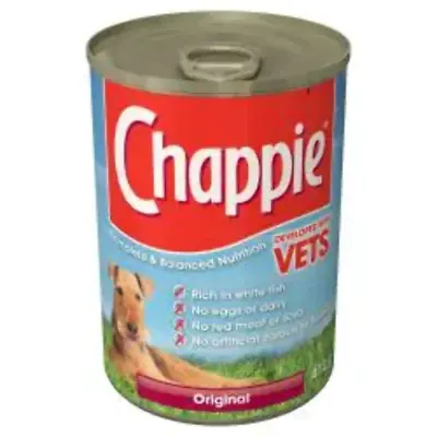 Chappie Can Original Wet Dog Food 415g X 12 • £26.70