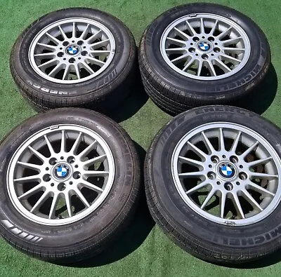 Set 4 Factory BMW E36 318 325i Wheels OEM FREE TIRES 1990 To 2000 1093824 59266 • $459