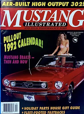 Mustang Illustrated Magazine December 1991 • $9.79