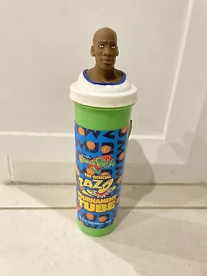 VTG Michael Jordan Space Jam Tazo The Official Tournament Tube Looney Tunes 1996 • $25