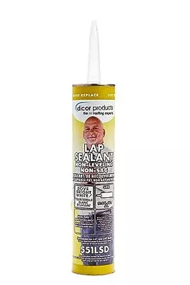 Dicor 551Lsd-1 Epdm Lap Sealant Dove - 10.3 Oz. Tube For Rv MaintenanceBright • $25.35