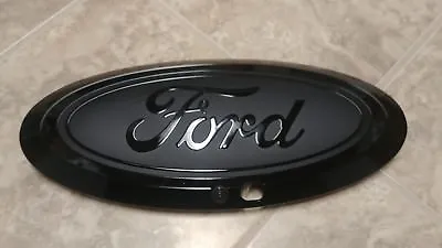 2017-19 Ford F250 F350 GRILL Emblem GLOSS Black & MATTE Black With New Camera • $520