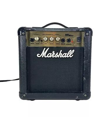 Marshall MG10CD ~ Guitar Practice Amplifier ~ 10 Watts RMS ~ MG Series ~ WORKS • $59.87