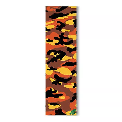 Mob Skateboard Griptape Camo Orange Grip Tape Sheet 9  X 33  • $9.95