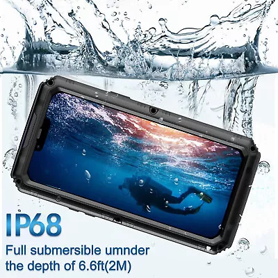 IP68 Waterproof Metal Gorilla Glass Sealed Case Cover F IPhone 12 13 14 Pro Max • $40.59