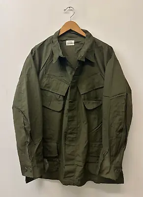 NOS Jungle Fatigue Shirt Size XL/Regular US Army Dated 1968 U-9 • $380