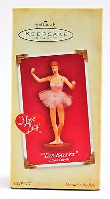 Hallmark I Love Lucy The Ballet Clip On Ornament QXI5311 2004 • $10