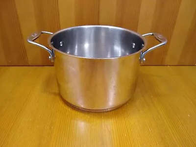 Emeril's 3 Quart Stock Pot Saucepan Copper Core Stainless Steel *No Lid* 3qt Pan • $32.95