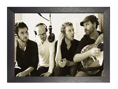 Coldplay 3 Photo British Rock Band Legends Picture Chris Martin Music Poster • £7.99