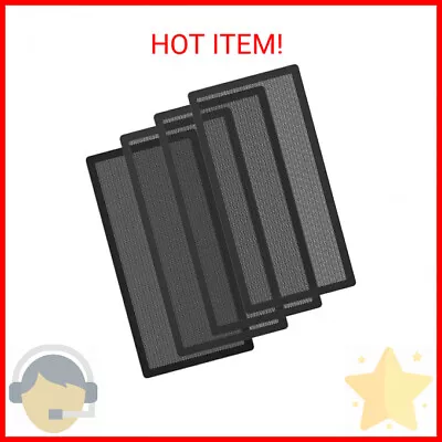 MoKo 140 X 280mm PC Case Magnetic Dust Mesh Filter 0.5mm PVC Mesh Hole Computer • $13.50