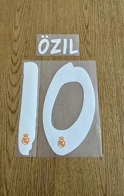 Real Madrid Ozil # 10 2013/14 Away Official Player Name & Number • $35